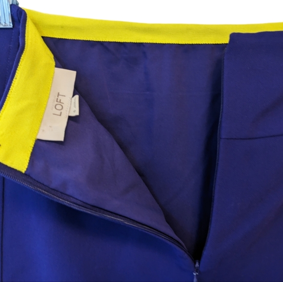 LOFT Women’s Purple Mini Skirt 💜 Size 0 - Picture 8 of 9